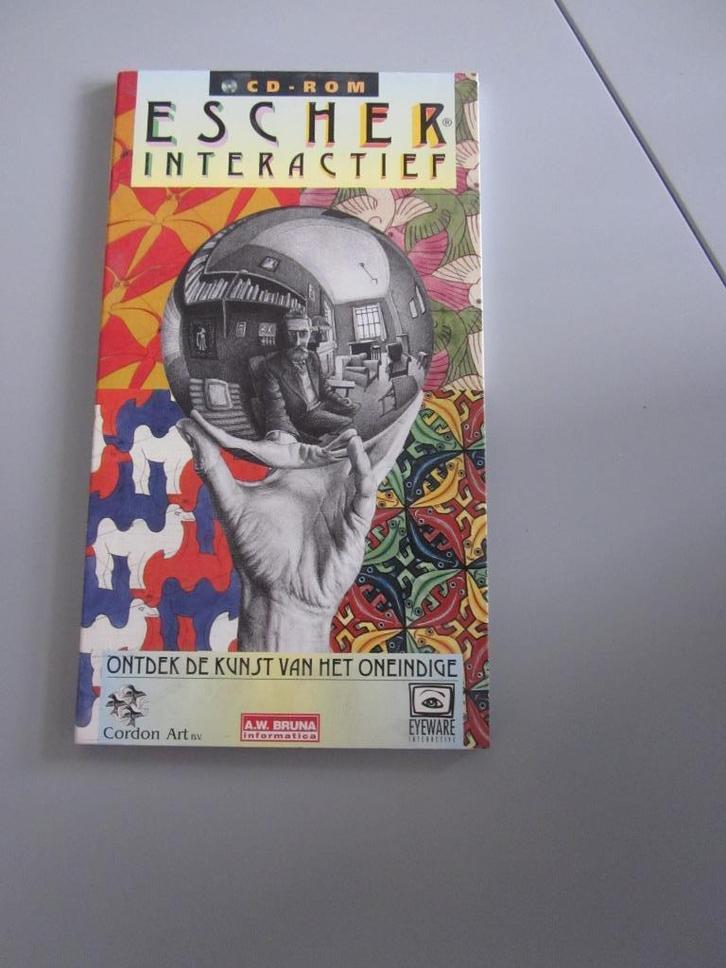 Escher M.C. interactief, Boeken, Kunst en Cultuur | Beeldend, Zo goed als nieuw, Grafische vormgeving, Ophalen of Verzenden