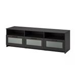IKEA Brimnes TV Meubel Zwart - Opbergen met Stijl!, Ophalen, Kunststof, 150 tot 200 cm, Zo goed als nieuw