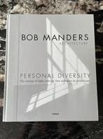 Bob Manders - Personal Diversity Architecture tafelboek, Bob Manders, Ophalen of Verzenden, Zo goed als nieuw, Interieur en Design
