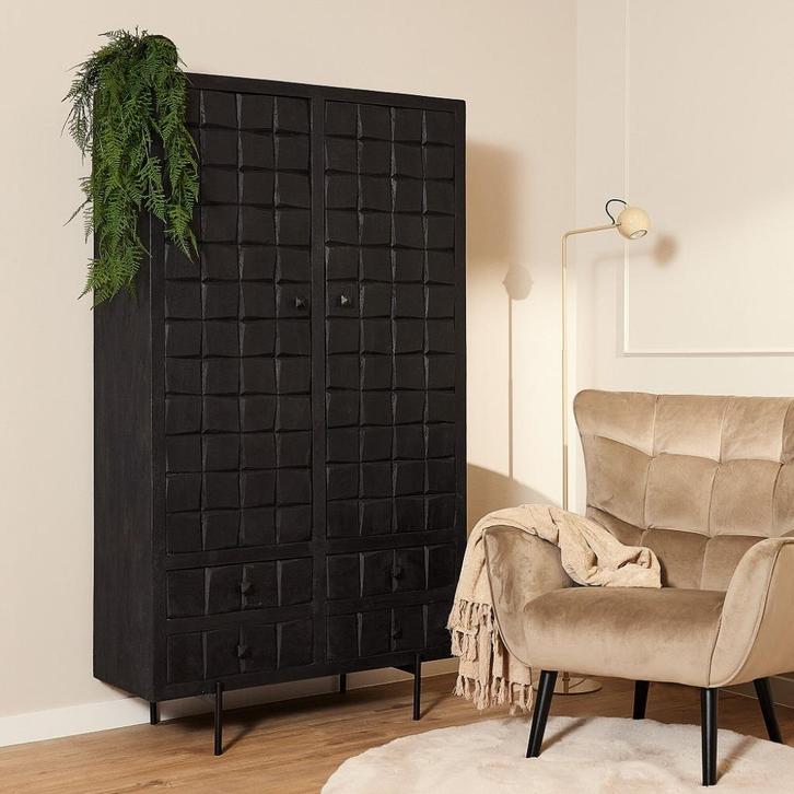 Kabinetkast Starfurn Brandy mango black, Antiek en Kunst, Antiek | Meubels | Kasten, Ophalen