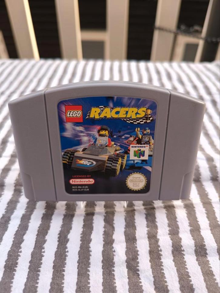 Lego Racers Nintendo 64 PAL mooie staat losse cartridge, Spelcomputers en Games, Games | Nintendo 64, Zo goed als nieuw, Racen en Vliegen