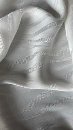 Prachtige Italiaanse viscose stof van Peter Ackermann 135cm, Overige materialen, 120 cm of meer, Wit, 200 cm of meer