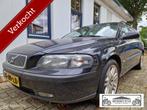 VERKOCHT Volvo V70 2.4 T 200 PK, Zwart, V70, 2435 cc, 92 €/maand