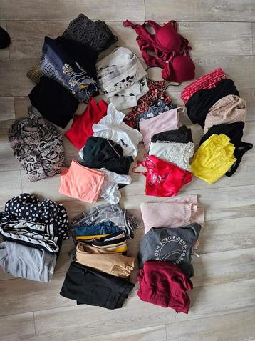 36 items van alles, jurk, broek, set, blouse, rok