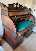 Antiek cilinderbureau secretaire, Antiek en Kunst, Antiek | Meubels | Kasten, Ophalen