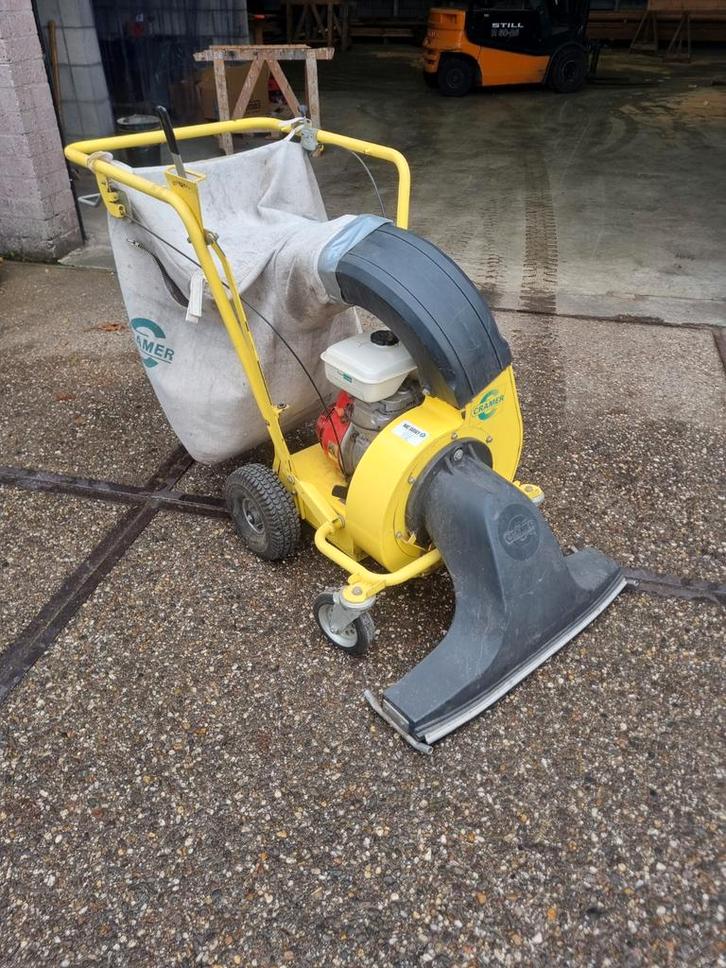 Cramer Benzine Bladzuiger LS5000 - 80CM Werkbreedte, Zakelijke goederen, Machines en Bouw | Tuin, Park en Bosbouw, Bladblazer