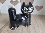 Prachtige Zeldzame Vintage Kat Poes Spaarpot Waechtersbach, Verzenden, Gebruikt, Steen, Aardewerk of Keramiek, Dier