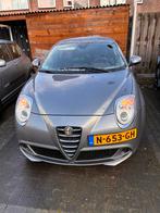 Alfa Romeo MiTo LAGE KM STAND! (Carplay+apk+2 sleutels), Auto's, Alfa Romeo, Voorwielaandrijving, Zwart, 1055 kg, 49 €/maand