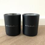 Rituals zwarte waxindlichten, Huis en Inrichting, Ophalen of Verzenden, Overige stijlen, Kop(pen) en/of Schotel(s), Glas