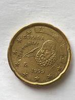Spanje  Euro munten  1 van 20 cent van 1999, Postzegels en Munten, Munten | Europa | Euromunten, Ophalen of Verzenden, Spanje
