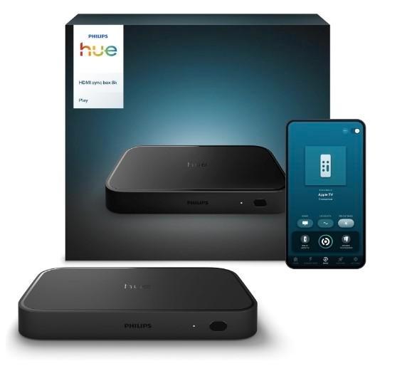 Philips HUE Sync box 8K, Audio, Tv en Foto, Mediaspelers, Nieuw, Zonder harde schijf, HDMI, Ophalen of Verzenden