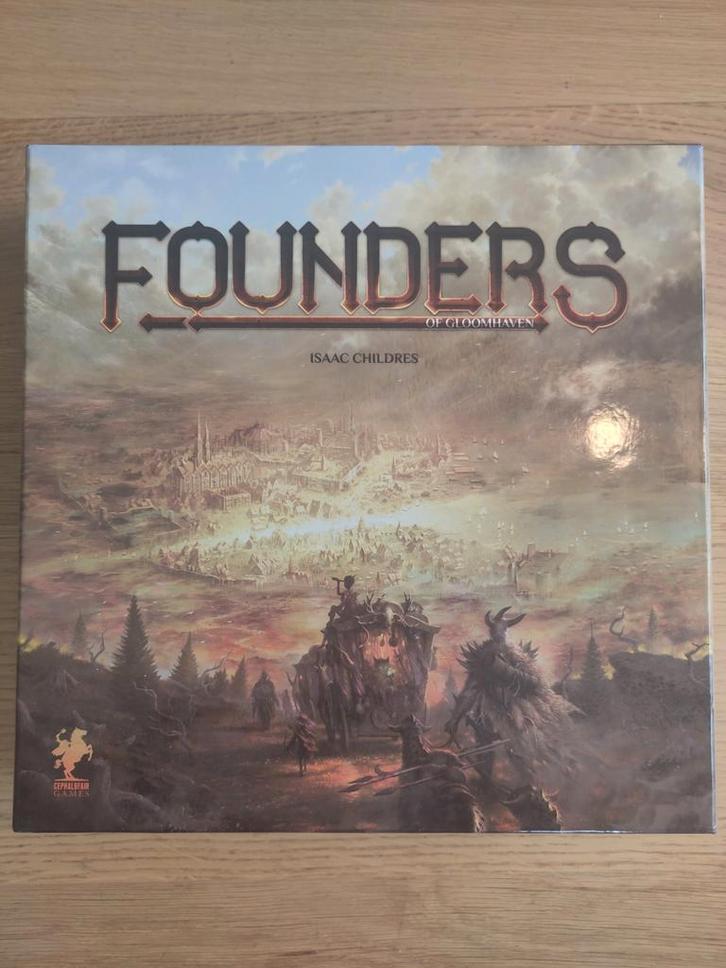 Founders of Gloomhaven - Zo Goed Als Nieuw!, Hobby en Vrije tijd, Gezelschapsspellen | Bordspellen, Zo goed als nieuw, Een of twee spelers