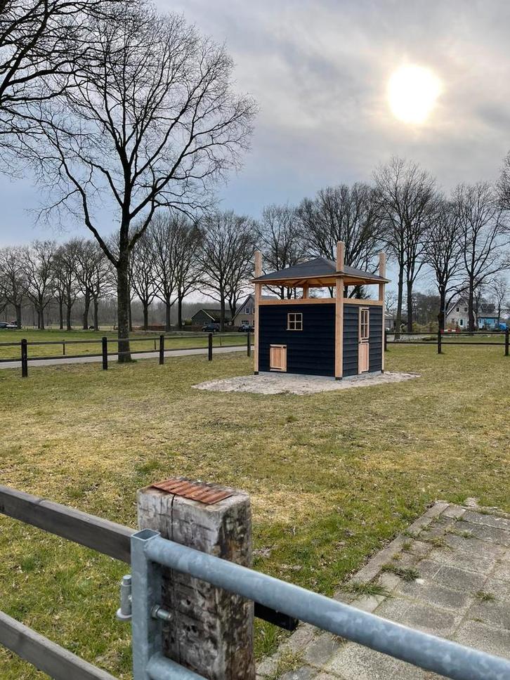 Hooiberg dierenverblijf kippen schapen hok, Dieren en Toebehoren, Schapen, Geiten en Varkens