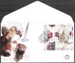 E579 - decemberzegels 2008 - twee enveloppen, Postzegels en Munten, Postzegels | Eerstedagenveloppen, Nederland, Onbeschreven