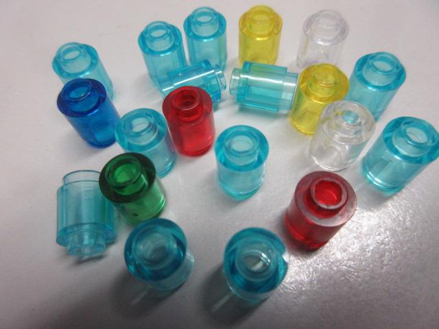 nr. 9963, Transparante ronde stenen 1x1., Ophalen of Verzenden, Zo goed als nieuw, Complete set, Lego