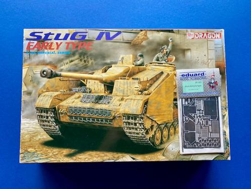 Dragon	9038	StuG IV Early Type	1/35 incl EDU PE, Hobby en Vrije tijd, Modelbouw | Auto's en Voertuigen, Nieuw, Tank, 1:32 tot 1:50