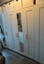 3x Brimnes kledingkast 3 doors wardrobe spiegel Ikea wit, Ophalen, 50 tot 100 cm, Zo goed als nieuw, 150 tot 200 cm