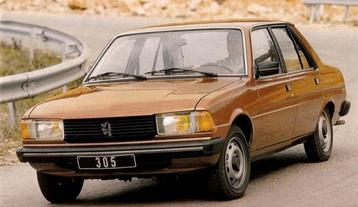 Peugeot 305 -- 1977 -- beschikbaar voor biedingen