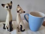 2 Siamese katjes, Ophalen of Verzenden, Gebruikt, Beeldje of Figuurtje