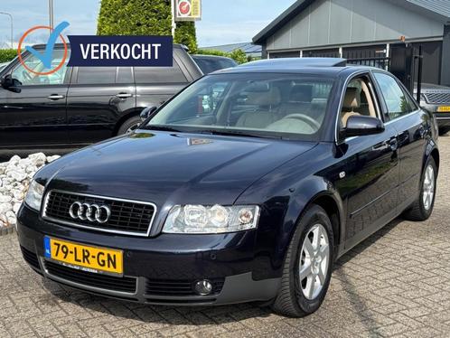 Audi A4  2.0 Exclusive Automaat Schuifdak 2003 Youngtimer, Auto's, Audi, Bedrijf, A4, ABS, Airbags, Airconditioning, Boordcomputer