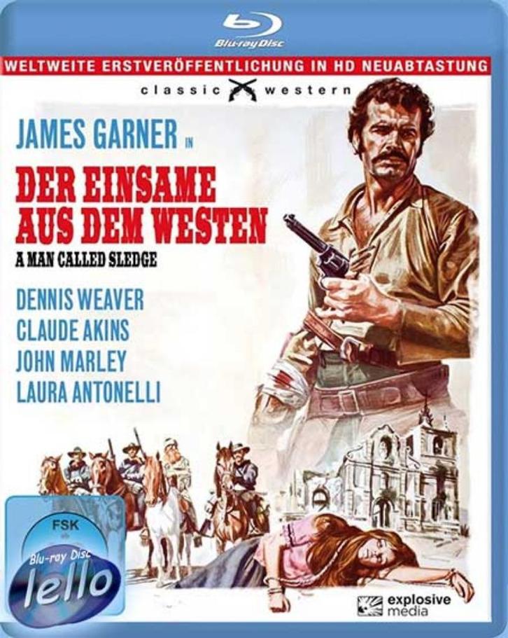 Blu-ray: A Man Called Sledge (1970 James Garner) DE niet NLO, Cd's en Dvd's, Blu-ray, Nieuw in verpakking, Klassiekers, Ophalen of Verzenden