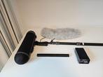 Sennheiser MKH 60-P48 + MZA 16 P48 Power Supply + Windkap &, Muziek en Instrumenten, Microfoons, Ophalen of Verzenden, Gebruikt