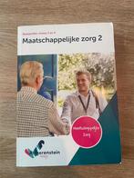 Maatschappelijke zorg 2, Boeken, Schoolboeken, Ophalen of Verzenden, Zo goed als nieuw, Overige niveaus