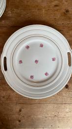 Franse schaal met roosjes, Ophalen of Verzenden