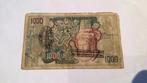 1000 rupiah 1952 Indonesië met prri stempel., Ophalen of Verzenden, Zuidoost-Azië, Los biljet