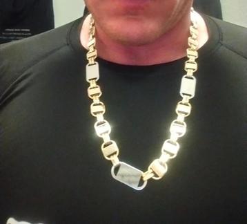 Gouden ketting 18 karaat beschikbaar voor biedingen