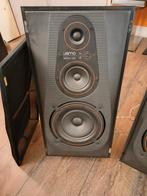 Jamo Digital 100 Luidsprekers - Zwart/Alu - Goede Staat, Ophalen, Gebruikt, Front, Rear of Stereo speakers, Jamo