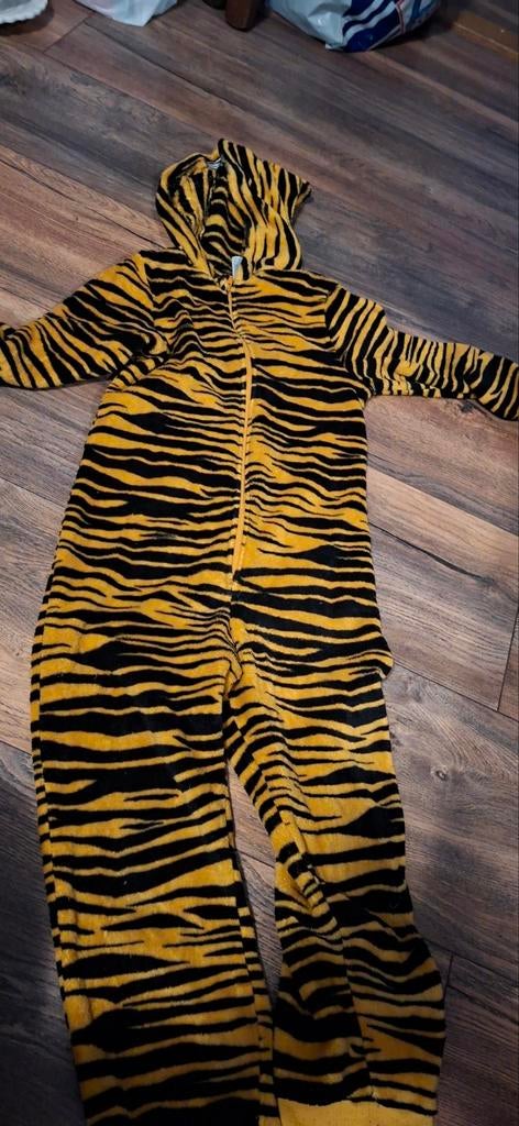 H&M Tijger Onesie Maat 122/128, Jongen of Meisje, Ophalen of Verzenden, Zo goed als nieuw, Overige typen