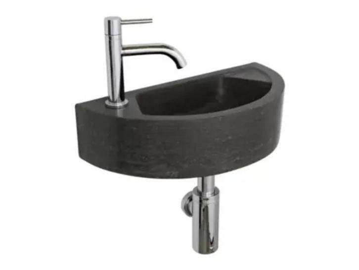 wastafeltje, Doe-het-zelf en Verbouw, Sanitair, Nieuw, Wastafel, Chroom, Steen, Ophalen