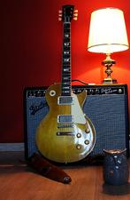Gibson 1958 Les Paul Standard Reissue VOS LB, Ophalen, Zo goed als nieuw, Solid body, Gibson