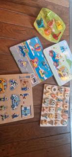 Houten Speelgoed Puzzels, Kinderen en Baby's, Speelgoed | Kinderpuzzels, 2 tot 4 jaar, 10 tot 50 stukjes, Ophalen of Verzenden
