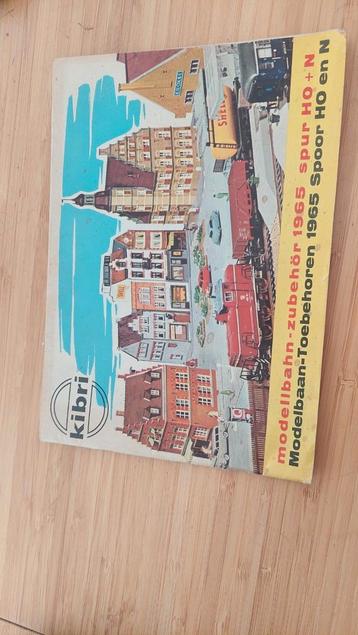Catalogus Kibri modelbaan en toebehoren 1965 beschikbaar voor biedingen
