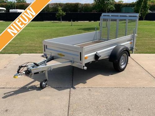 Humbaur aanhangwagen met oprijklep (lxb) 251x131cm, Auto diversen, Aanhangers en Bagagewagens, Nieuw