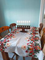 VINTAGE KERST TAFELKLEED TAFEL KLEED LOPER RETRO ZWEEDS oud, Diversen, Kerst, Ophalen of Verzenden, Zo goed als nieuw