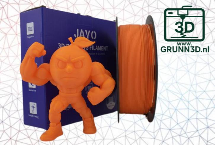 JAYO 3D filament PLA ORANJE rol 1,1 kg 1,75mm, Computers en Software, 3D-printerbenodigheden, Nieuw, Ophalen of Verzenden