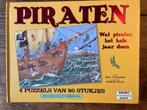 Piraten Puzzelboek - 4 Puzzels, Ophalen of Verzenden, Meer dan 50 stukjes, Zo goed als nieuw, 6 jaar of ouder