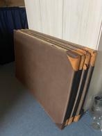 4 bruine bosan matjes gymzaal vintage turnmat, Nieuw, Ophalen