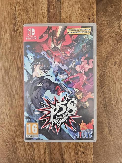 Persona 5 Strikers, Spelcomputers en Games, Games | Nintendo Switch, Zo goed als nieuw, Role Playing Game (Rpg), 1 speler, Vanaf 16 jaar