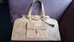 vintage leren tas, Ophalen of Verzenden, Gebruikt, Bruin, Handtas
