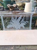 Boven glas ge est 43x79 cm .bloemenmand, Doe-het-zelf en Verbouw, Ophalen, Zo goed als nieuw, Minder dan 80 cm