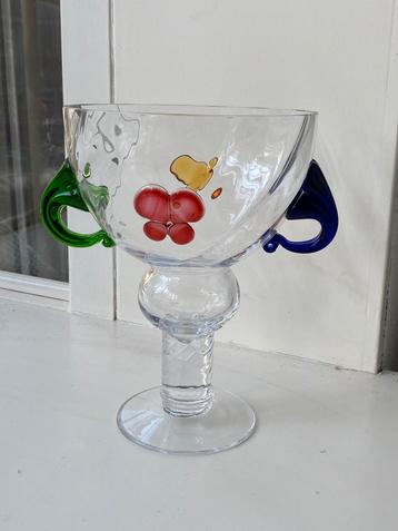 Borek Sipek - Gesigneerde Kunstglas Bokaal beschikbaar voor biedingen