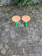 2 beach bal rackets., Kinderen en Baby's, Speelgoed | Buiten | Los speelgoed, Ophalen, Zo goed als nieuw