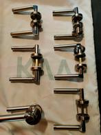 Partij Rvs Deur klinken Deur beslag KARTELL, Doe-het-zelf en Verbouw, Hang- en Sluitwerk, Ophalen, Rvs, Klink of Kruk