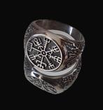 Vikingring - 70-80% korting., Nieuw, 17 tot 18, Dame of Heer, Zilver