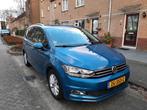 Volkswagen Touran 1.6 TDI SCR 115pk 7pl 2017 Blauw, Auto's, Te koop, Geïmporteerd, 1483 kg, 750 kg