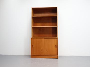 Deense boekenkast | 2 delig | teak  beschikbaar voor biedingen